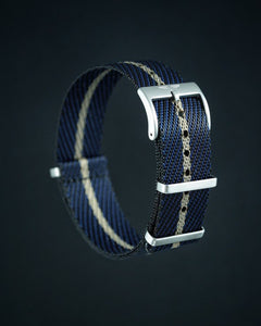 NATO Strap - Blue and Tan